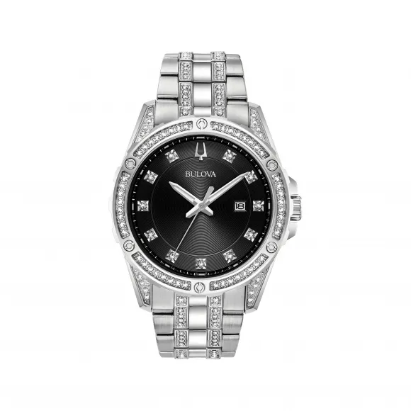 宝路华/Bulova  43 MM 不锈钢 石英机芯 手表 96K105