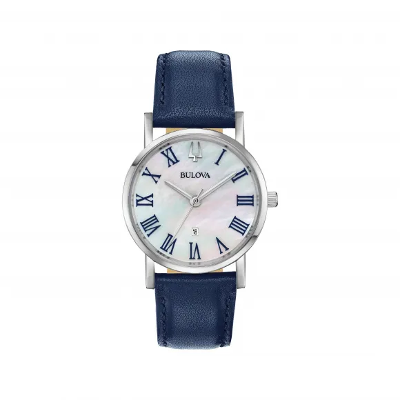 宝路华/Bulova Classic 系列 32 mm 不锈钢 石英机芯 女表 96M146