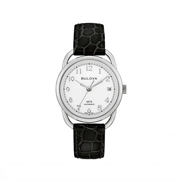 宝路华/Bulova  34.4 MM 不锈钢 自动机械机芯 手表 96M152