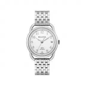 宝路华/Bulova  34.4 MM 不锈钢 自动机械机芯 手表 96M153