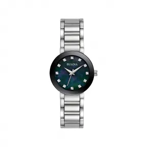 宝路华/Bulova  26 MM 不锈钢 石英机芯 手表 96P172