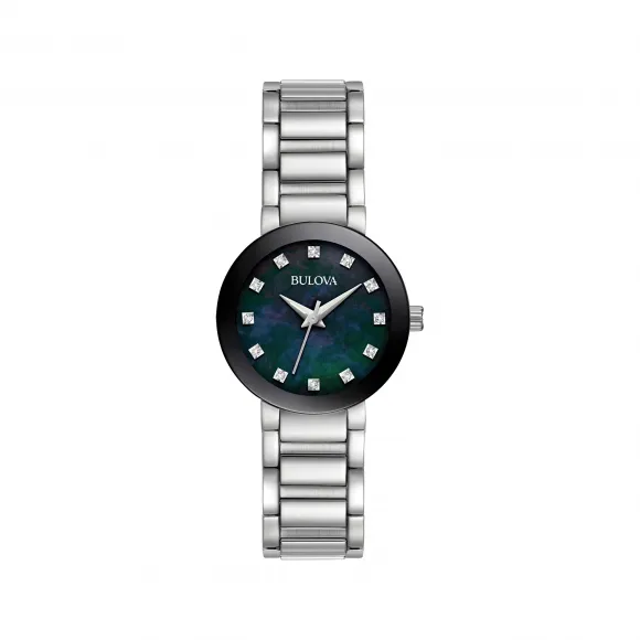 宝路华/Bulova  26 MM 不锈钢 石英机芯 手表 96P172