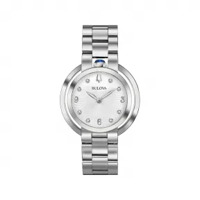 宝路华/Bulova  35 MM 不锈钢 石英机芯 手表 96P184