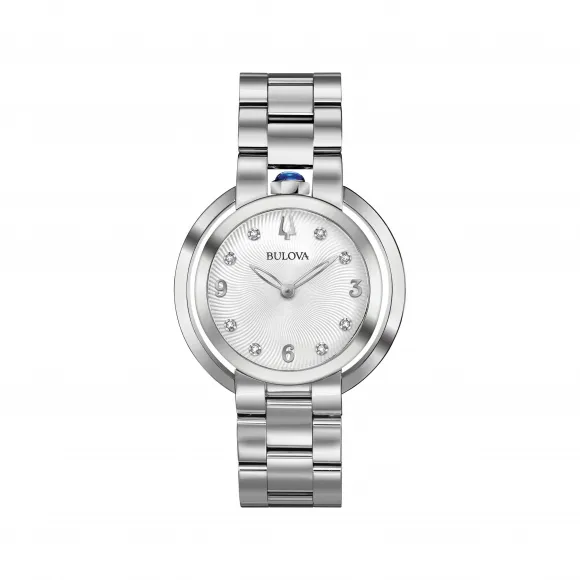 宝路华/Bulova  35 MM 不锈钢 石英机芯 手表 96P184