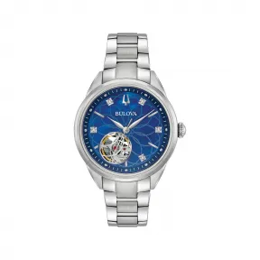 宝路华/Bulova Sutton系列 34.00 MM 不锈钢 自动机械机芯 女表 96P191