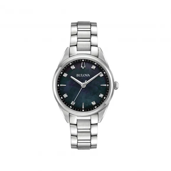 宝路华/Bulova Sutton系列 32.00 MM 不锈钢 石英机芯 女表 96P198