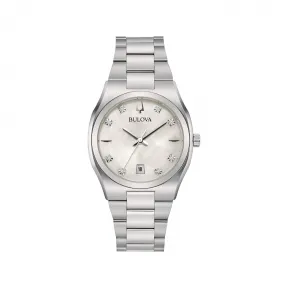 宝路华/Bulova Surveyor系列 34.00 MM 不锈钢 石英机芯 女表 96P218