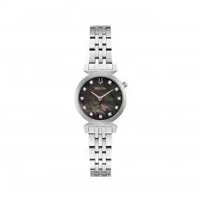 宝路华/Bulova Regatta系列 24.00 MM 不锈钢 石英机芯 女表 96P221
