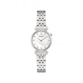 宝路华/Bulova Regatta系列 24.00 MM 不锈钢 石英机芯 女表 96P224