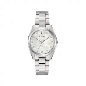 宝路华/Bulova Surveyor系列 31.00 MM 不锈钢 石英机芯 女表 96P228