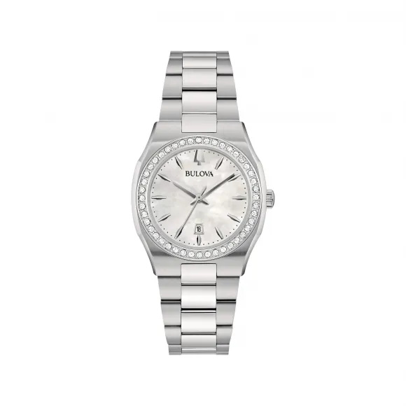 宝路华/Bulova Surveyor系列 31.00 MM 不锈钢 石英机芯 女表 96R245