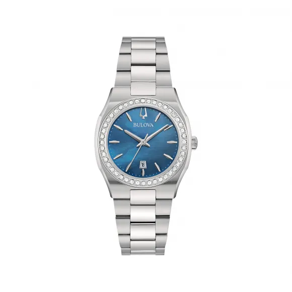 宝路华/Bulova Surveyor系列 31.00 MM 不锈钢 石英机芯 女表 96R246