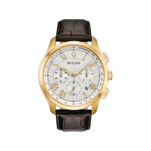 宝路华/Bulova  46.5 MM 不锈钢 石英机芯 手表 97B169