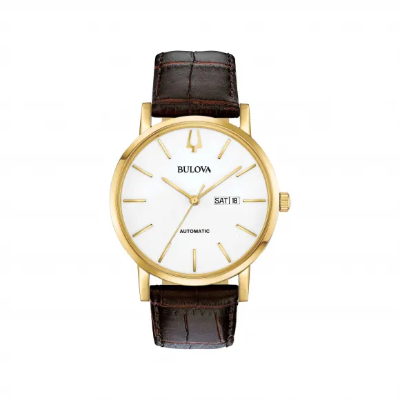 宝路华/Bulova Clipper系列 42.00 MM 不锈钢 自动机械机芯 男表 97C107