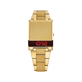 宝路华/Bulova Computron系列 38 mm 金色不锈钢 石英机芯 男表 97C110