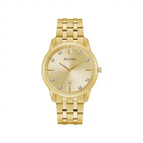 宝路华/Bulova  40 MM 不锈钢 石英机芯 手表 97D123