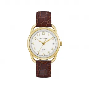 宝路华/Bulova  34.4 MM 不锈钢 自动机械机芯 手表 97M117