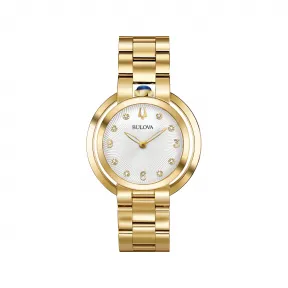 宝路华/Bulova  35 MM 不锈钢 石英机芯 手表 97P125