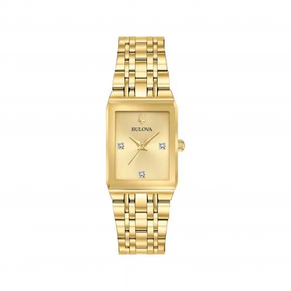 宝路华/Bulova  20.5 MM 不锈钢 石英机芯 手表 97P140