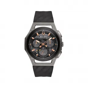 宝路华/Bulova Maquina系列 44.00 MM 钛金属 石英机芯 男表 98A162