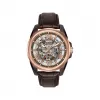 宝路华/Bulova Classic Automatic 系列 43 mm 棕色与玫瑰金色 自动机械机芯 男表 98A165