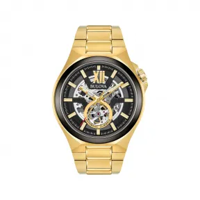 宝路华/Bulova  46 MM 不锈钢 自动机械机芯 手表 98A178