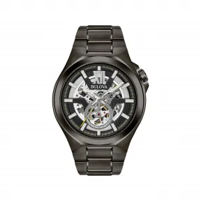 宝路华/Bulova Maquina系列 46.00 MM 不锈钢 自动机械机芯 男表 98A179