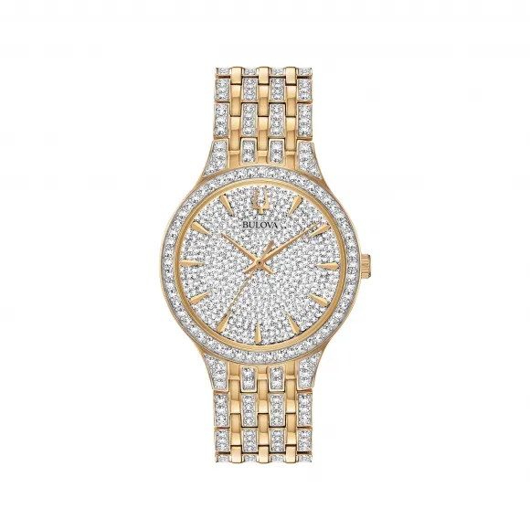 宝路华/Bulova  40 MM 不锈钢 石英机芯 手表 98A229