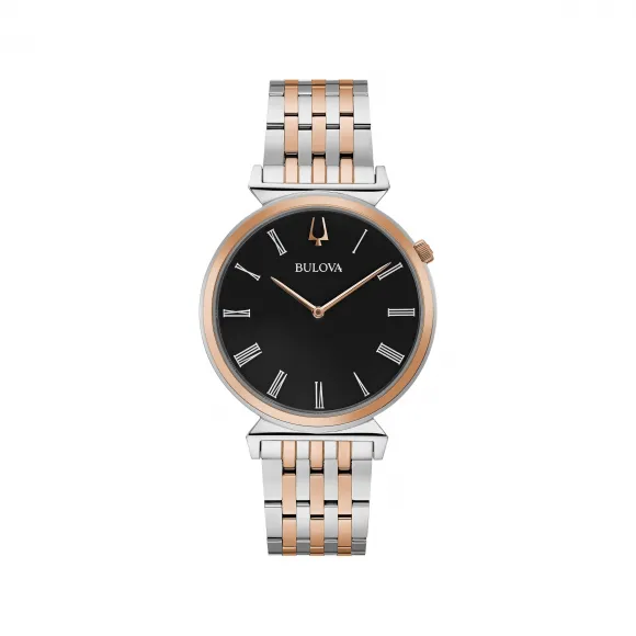 宝路华/Bulova  38 MM 不锈钢 石英机芯 手表 98A234