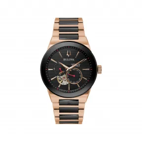 宝路华/Bulova  41 MM 不锈钢 自动机械机芯 手表 98A236