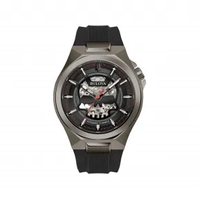 宝路华/Bulova Maquina系列 46.00 MM 不锈钢 自动机械机芯 男表 98A260