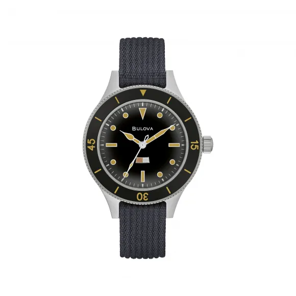 宝路华/Bulova Archive系列 41 mm  自动机械机芯 男表 98A266