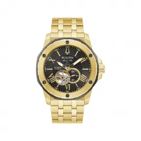 宝路华/Bulova Marine Star Automatic 系列 44.5 mm  自动机械机芯 男表 98A273