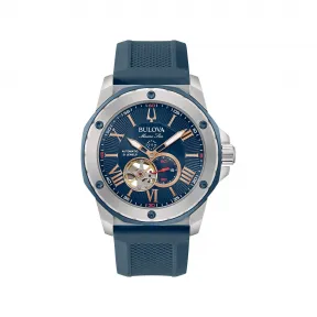 宝路华/Bulova Marine-Star系列 44.00 MM 不锈钢 自动机械机芯 男表 98A282