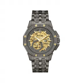 宝路华/Bulova  41.7 MM 不锈钢 自动机械机芯 手表 98A293