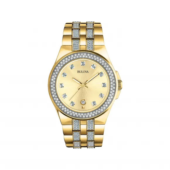 宝路华/Bulova  42 MM 不锈钢 石英机芯 手表 98B174