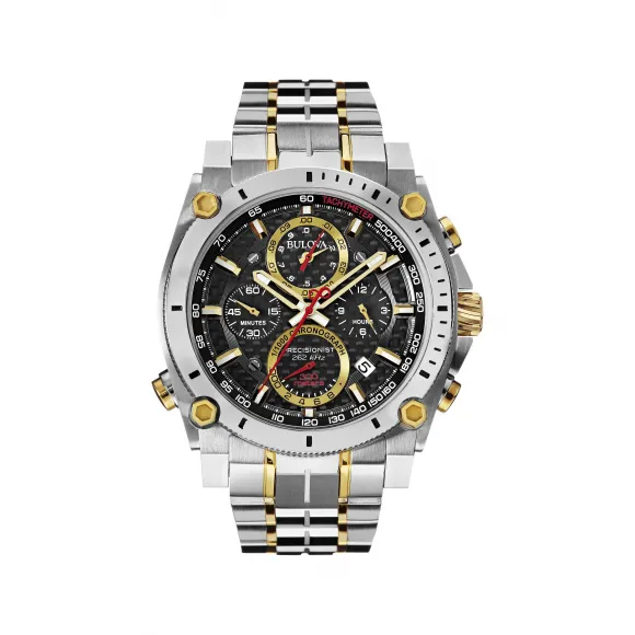 宝路华/Bulova  46.5 MM 不锈钢 石英机芯 手表 98B228