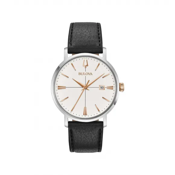 宝路华/Bulova Aerojet系列 39.00 MM 不锈钢 石英机芯 男表 98B254