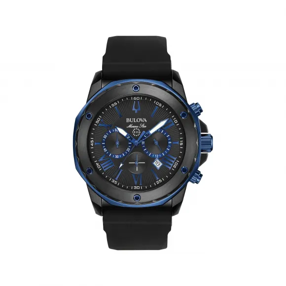 宝路华/Bulova  44 MM 不锈钢 石英机芯 手表 98B308