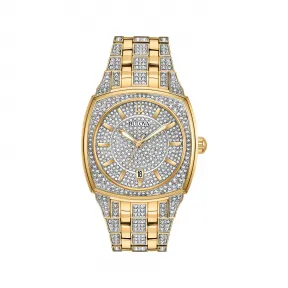 宝路华/Bulova  40 MM 不锈钢 石英机芯 手表 98B323