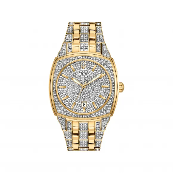 宝路华/Bulova  40 MM 不锈钢 石英机芯 手表 98B323