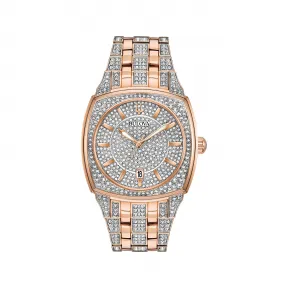 宝路华/Bulova  40 MM 不锈钢 石英机芯 手表 98B324