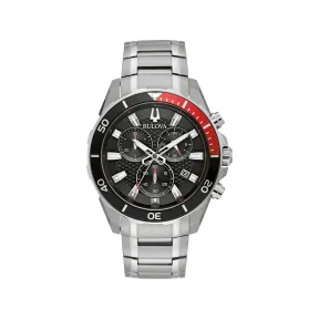 宝路华/Bulova Classic系列 45 MM 不锈钢 石英机芯 手表 98B344