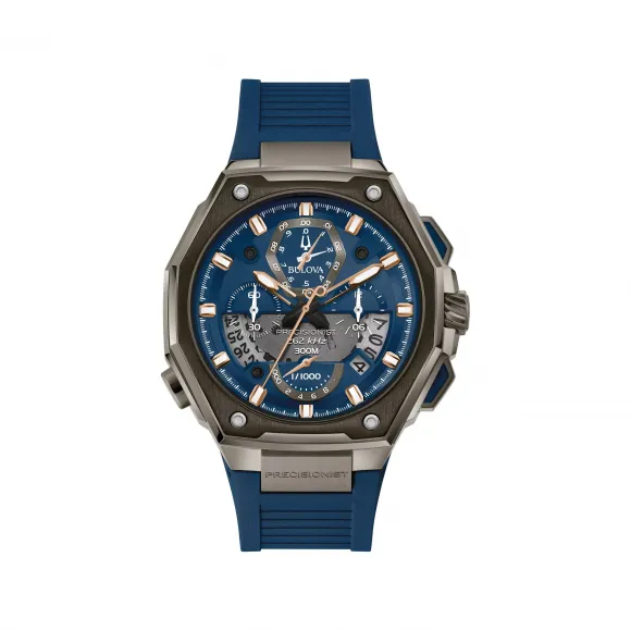 宝路华/Bulova  44.5 MM 不锈钢 石英机芯 手表 98B357