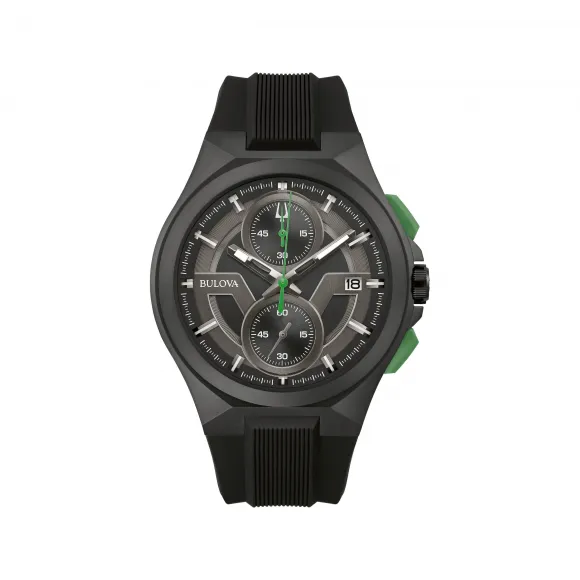 宝路华/Bulova  46 MM 不锈钢 石英机芯 手表 98B381