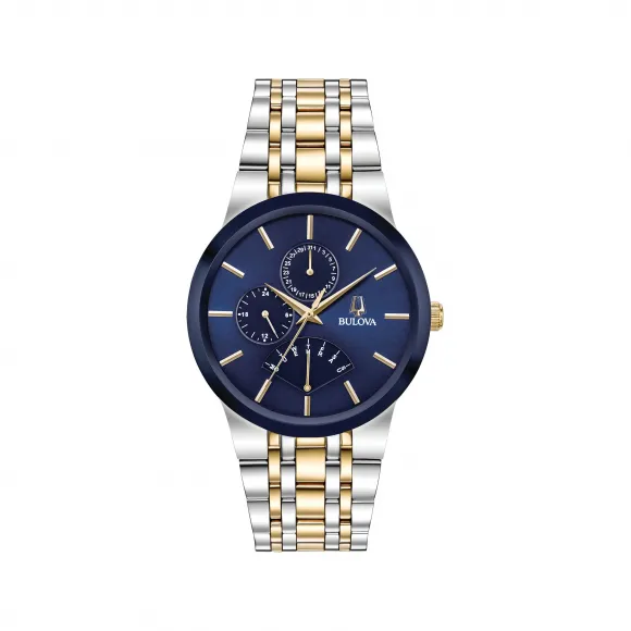 宝路华/Bulova  41 MM 不锈钢 石英机芯 手表 98C132