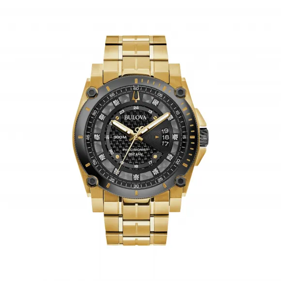 宝路华/Bulova  46.5 MM 不锈钢 石英机芯 手表 98D156