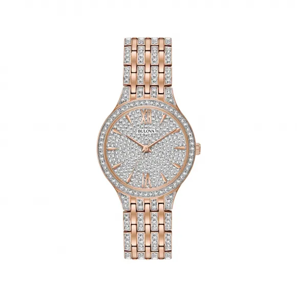 宝路华/Bulova  32 MM 不锈钢 石英机芯 手表 98L235