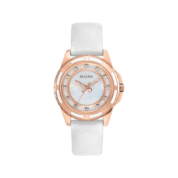 宝路华/Bulova  32 MM 不锈钢 石英机芯 手表 98P119