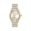 宝路华/Bulova Classic-Diamonds系列 33.00 MM 不锈钢 石英机芯 女表 98P152